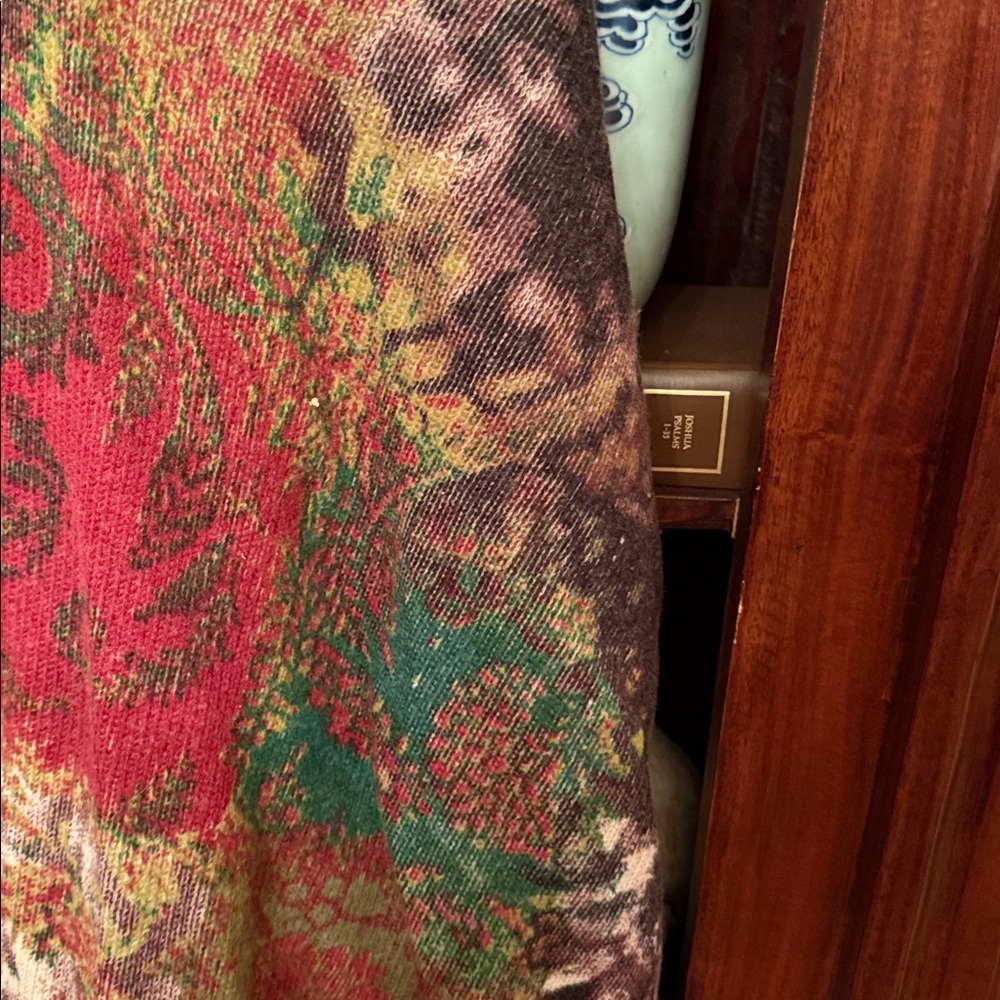 Soft Surroundings Multicolor Patterned Open Front… - image 7